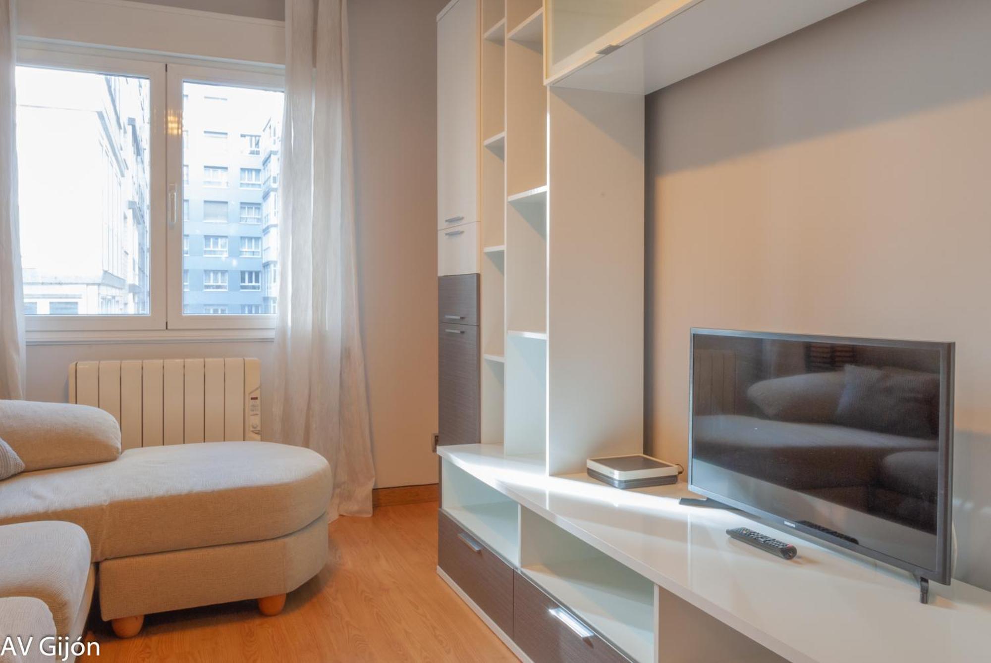 Av Premio Real 16 Appartement Gijón Buitenkant foto